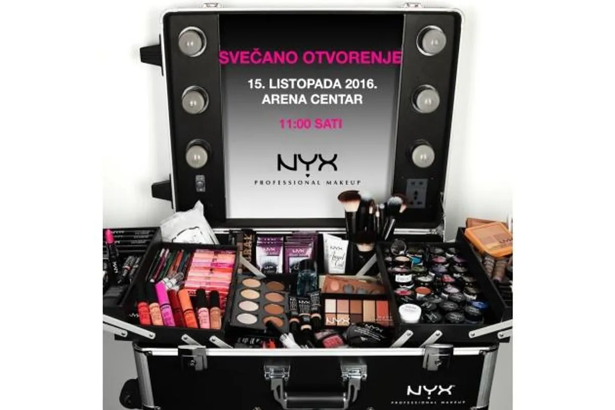 Pridruži nam se na otvorenju prvog hrvatskog NYX Professional Makeup dućana!