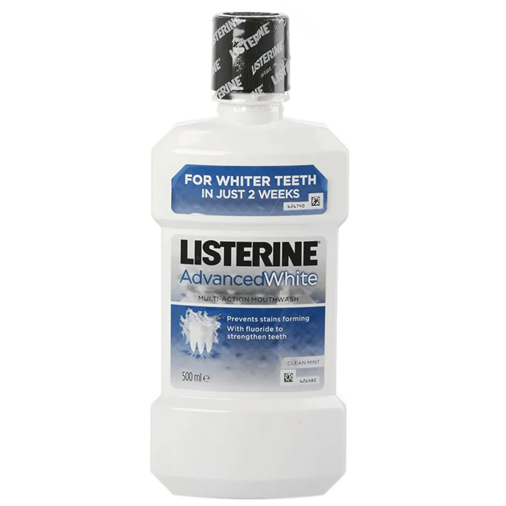 Vodica Listerine Whitening 500ml