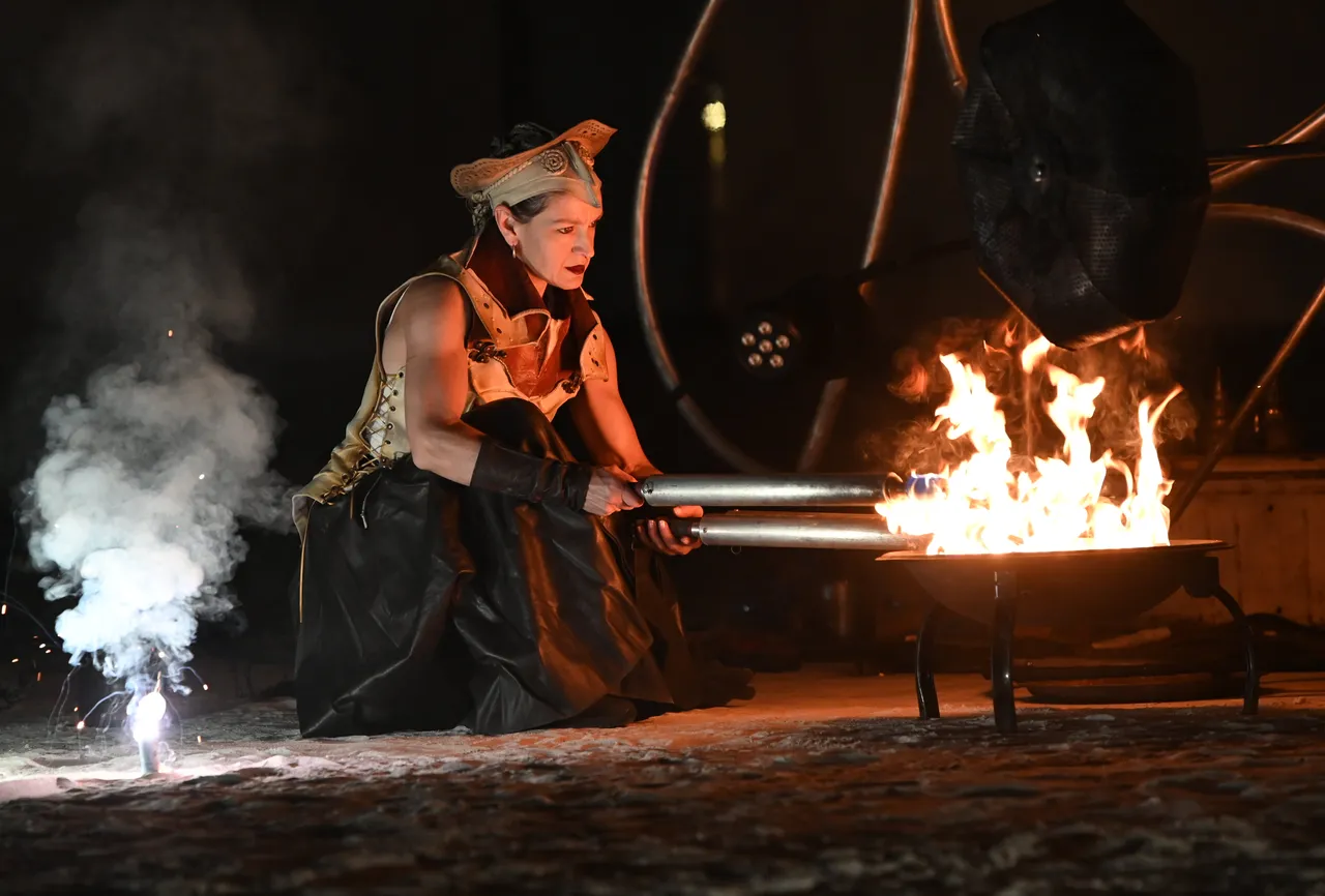 Ljubljana: Izvedba Campagnia Opera Fiammae u sklopu Festivala uličnog kazališta "Ana Desetnica"
