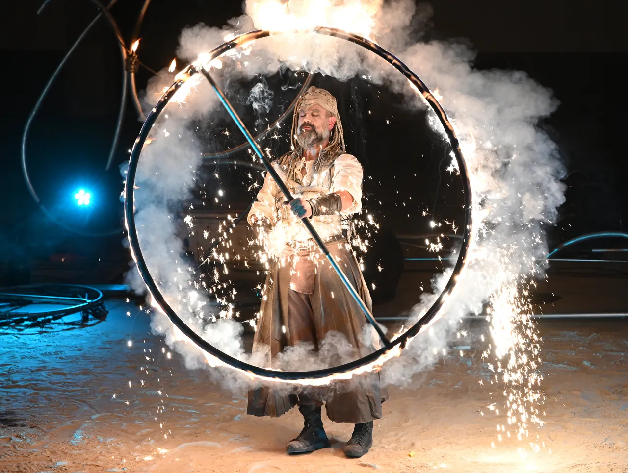 Ljubljana: Izvedba Campagnia Opera Fiammae u sklopu Festivala uličnog kazališta "Ana Desetnica"