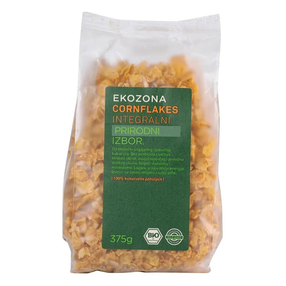 Cornflakes integralni 375 g Ekozona