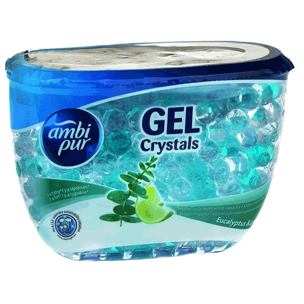 Osvježivač Ambi Pur Crystals Gel Eucaliptus&Lime 150g
