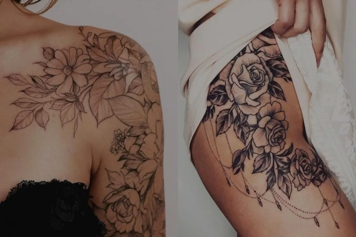 Razmišljaš o cvjetnoj tetovaži? Imamo ženstvene primjere