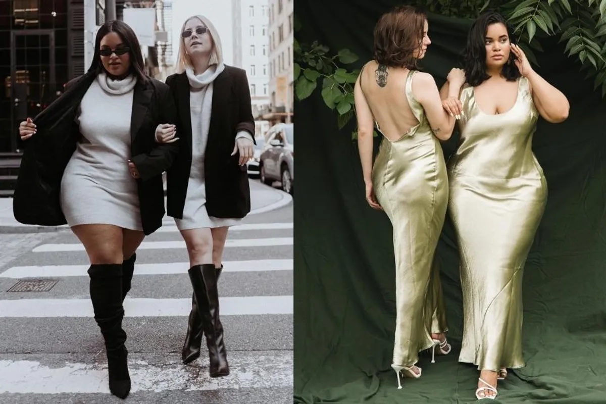 Jedan outfit, dvije veličine: Najbolje prijateljice dokazale su da moda ne ovisi o broju na etiketi