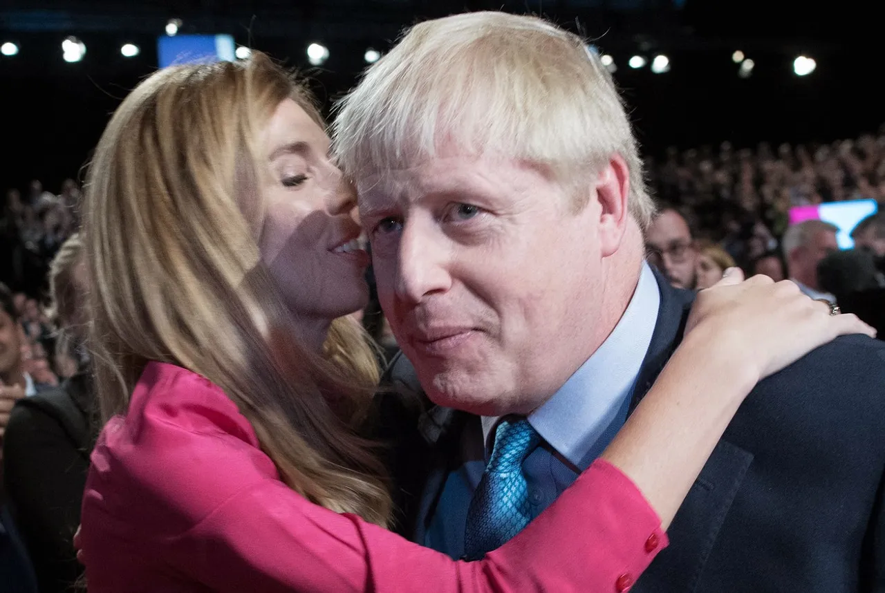 boris johnson i Carrie Symonds