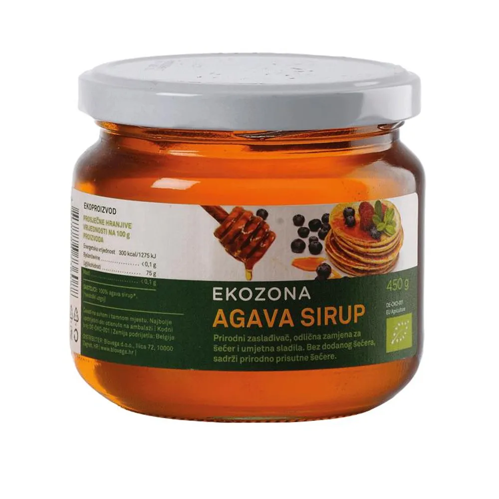 Ekozona sirup od agave 450 g Biovega