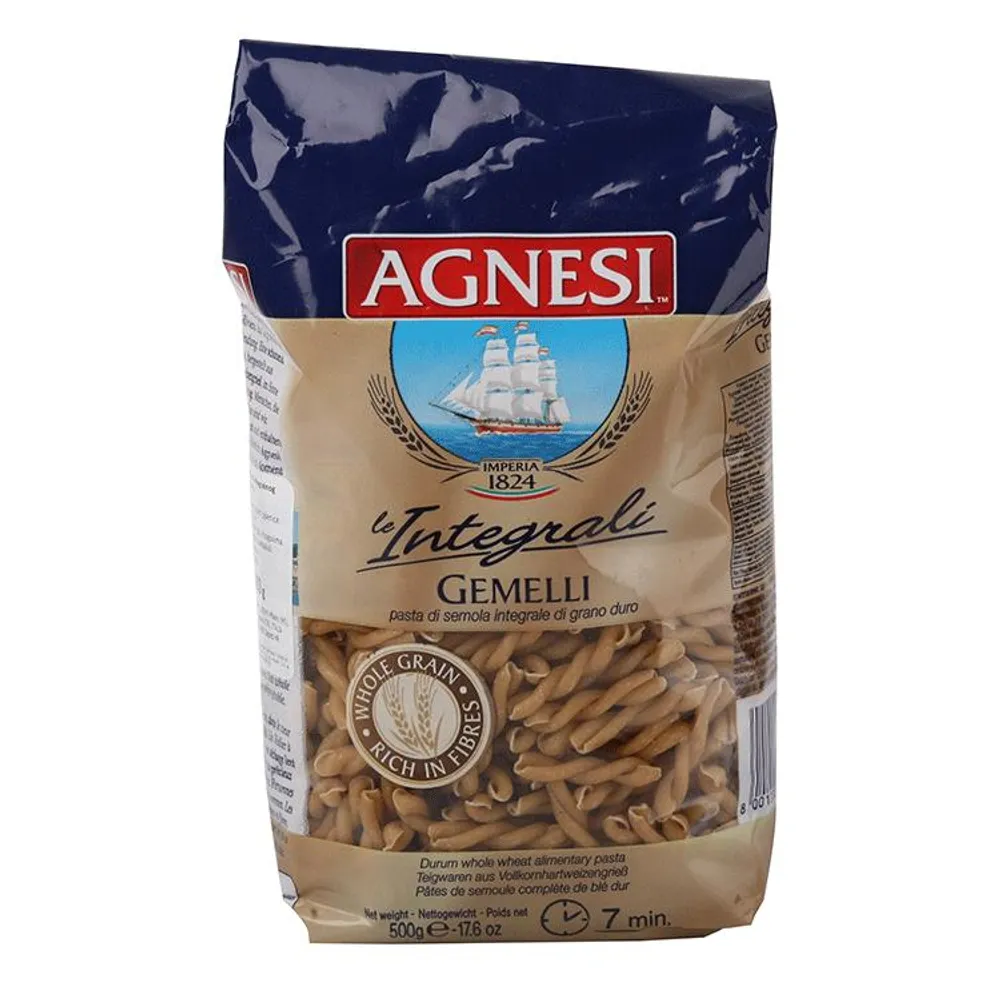 Agnesi tijesto Gemelli integralno 500 g