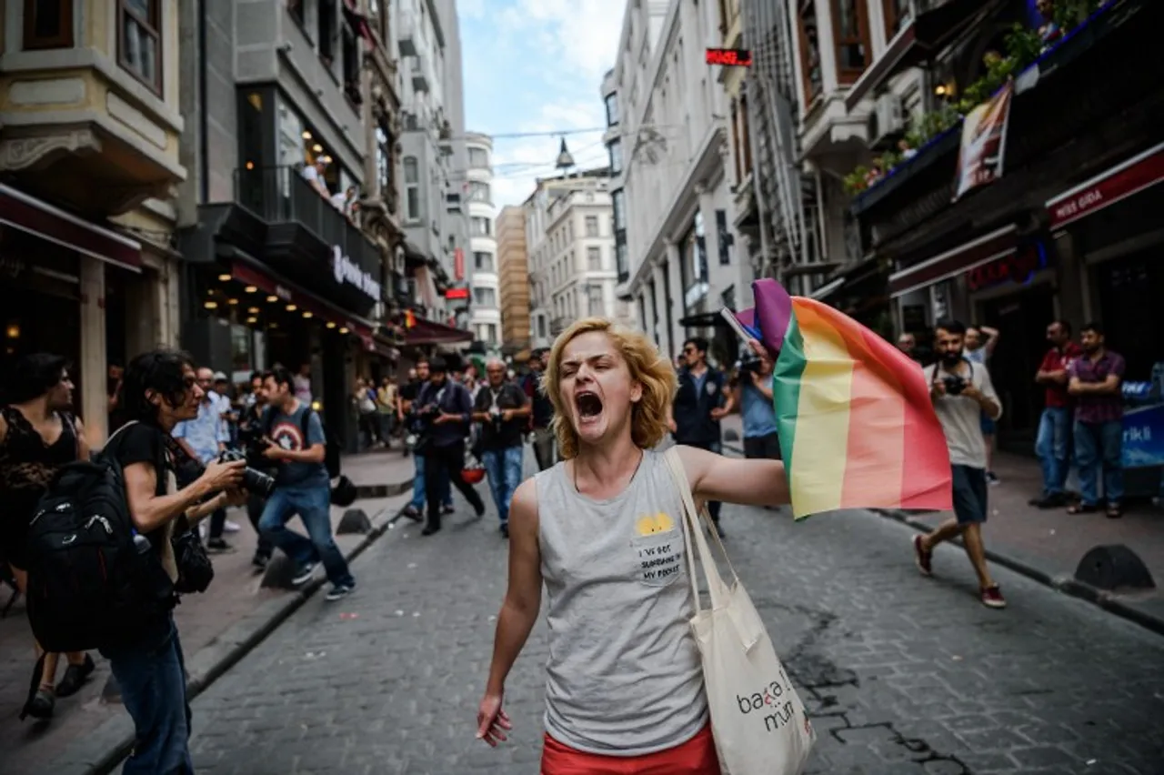 TURKEY-GAYS-RIGHTS-PROTEST