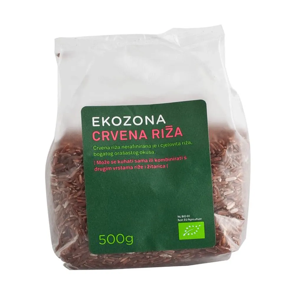 Riža crvena 500 g Ekozona