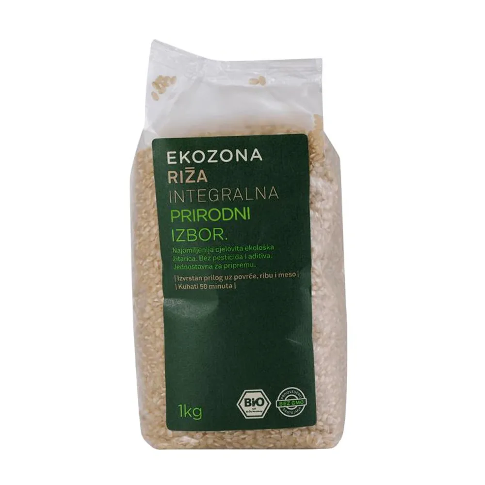 Riža integralna 1 kg Ekozona