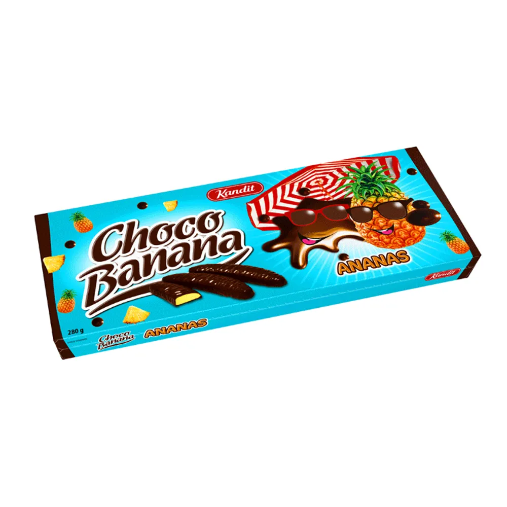 Choco banana ananas 280g Kandit