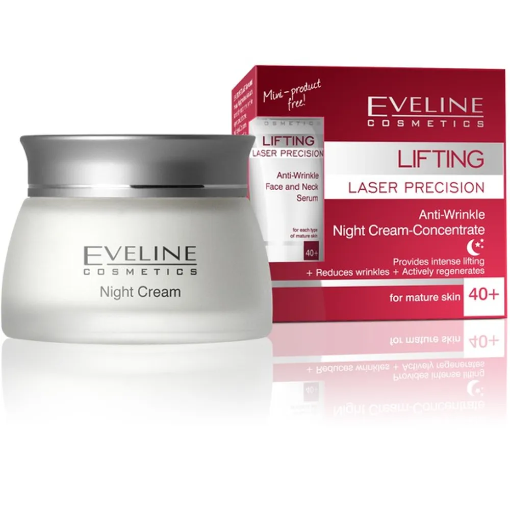 Eveline Tri Active Lifting 40+ noćna krema 50ml