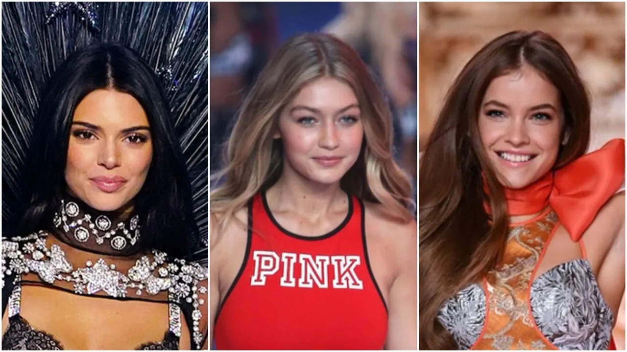 Kendall Jenner, Gigi Hadid i Barbara Palvin - Victoria's Secret Show