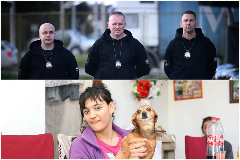 Zagreb: Policajci koji su ušli u vatru kako bi spasili ženu i njezinog psa 