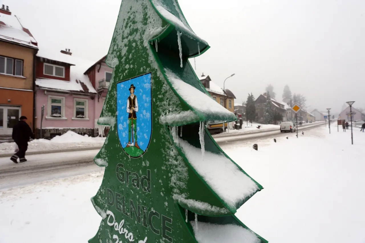 Delnice: Snijeg pao na području Gorskog kotara