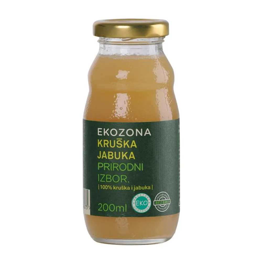 Sok kruška i jabuka 200 ml Ekozona