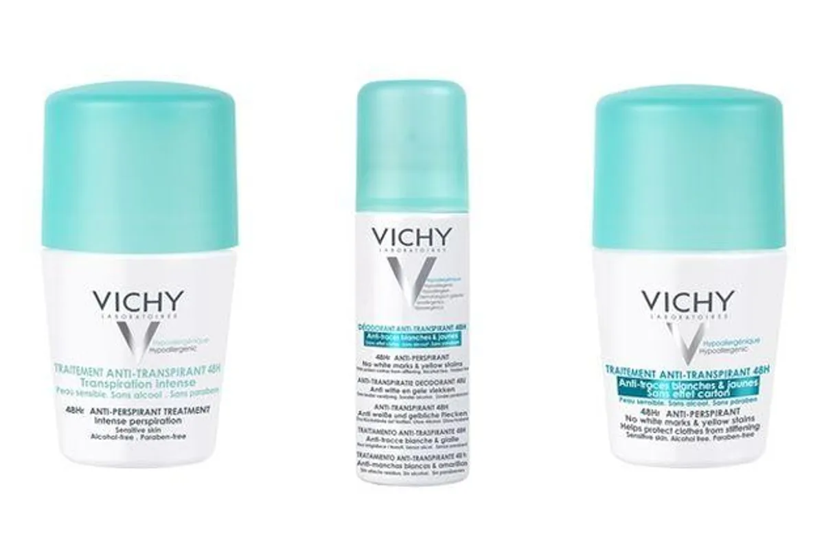 Vichy dezodoransi: Idealna zaštita protiv znojenja u svim mogućim uvjetima