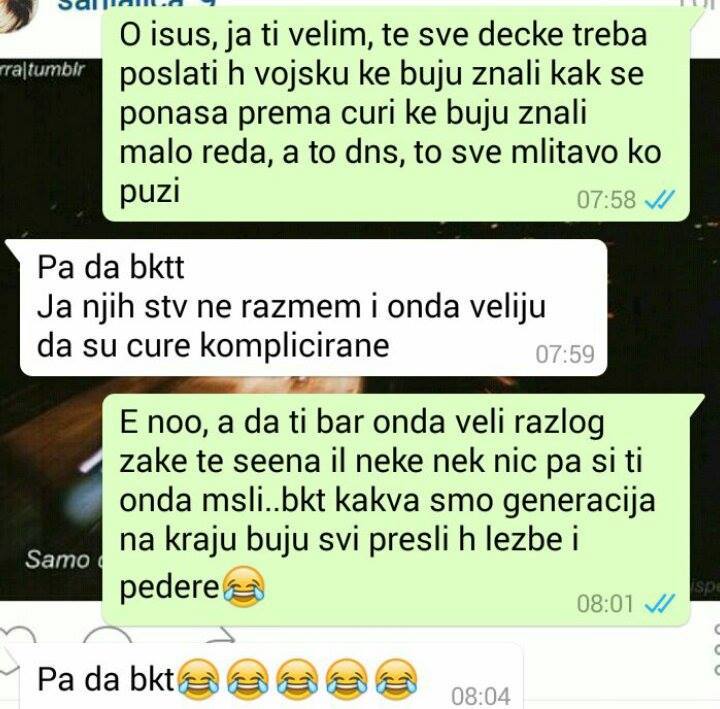 Drugima kad si dopisivanje s