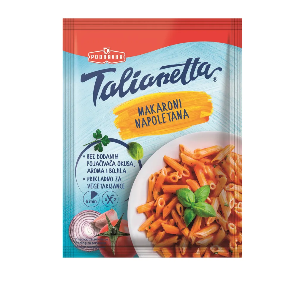 Makaroni napoletana 160 g Talianetta Podravka