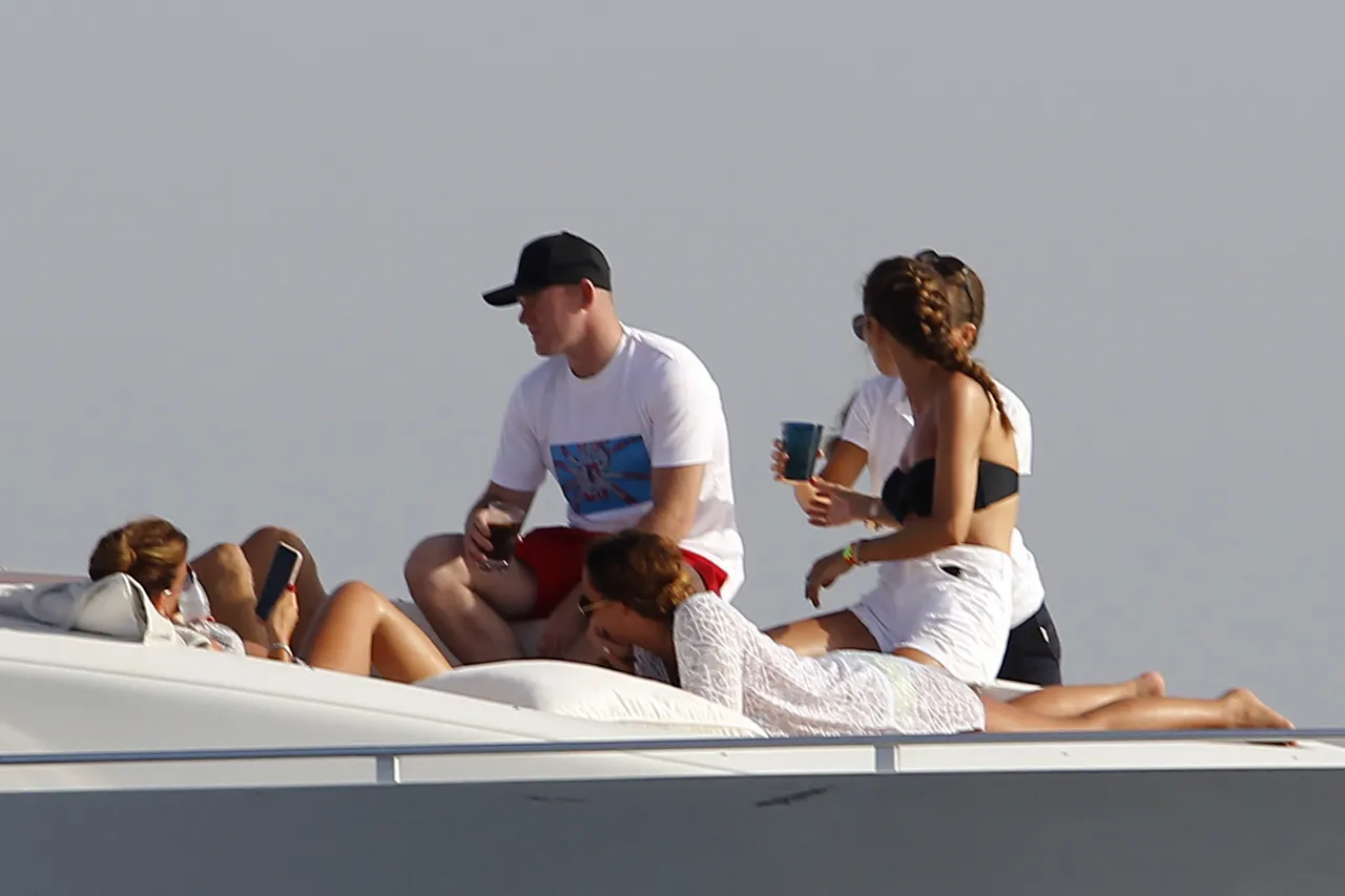 Wayne Rooney i Darren Fletcher s obiteljima na odmoru