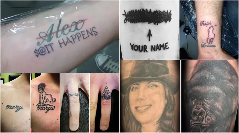 Oni su tetovaže svojih bivših ljubavi prekrili na najbolje moguće načine