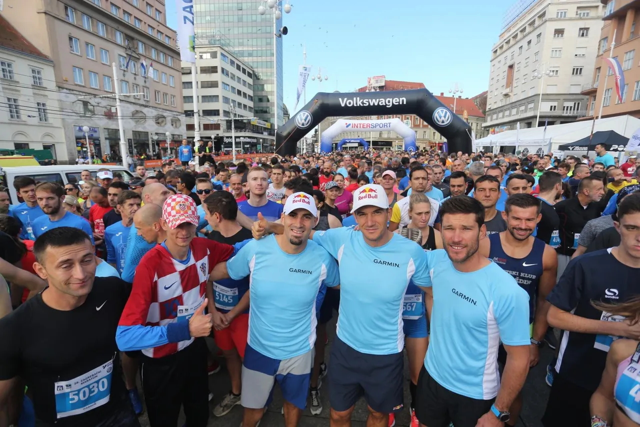 Braća Sinković i Šime Fantela sudjelovali na 28. Zagrebačkom maratonu