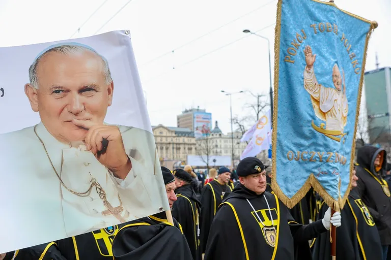 Prosvjed za Ivana Pavla II. 