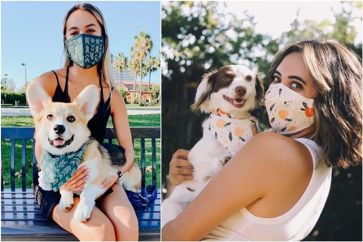 Pronašle smo najslađi komplet ove jeseni: Maska za tebe, marama za tvog psa
