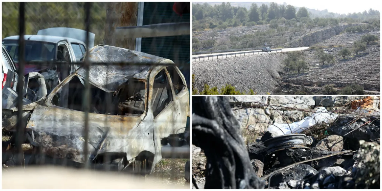 Stravična nesreća kod Primoštena: Fiat sletio s ceste i zapalio se, djevojka izgorjela u autu