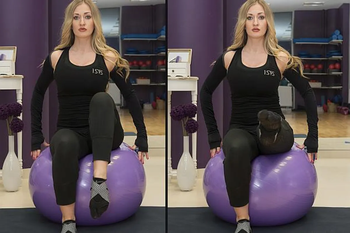 Vježbanje s rekvizitima je zabavno (3) – kardio trening s pilates loptom