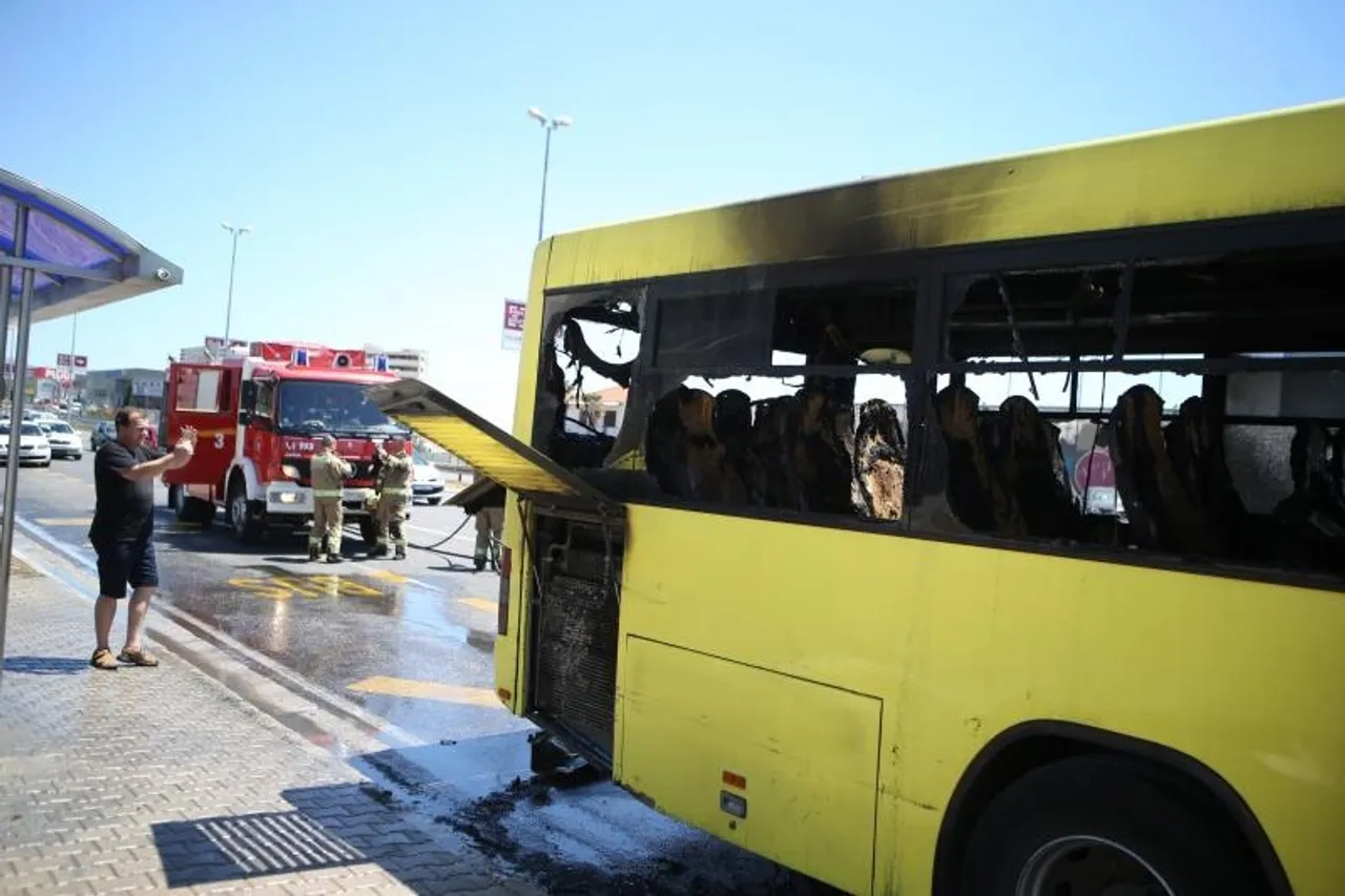 Split: Planuo autobus kraj benzinske postaje, očevid u tijeku