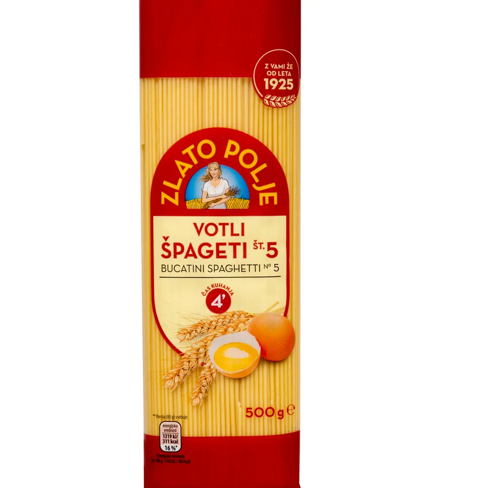 Podravka Zlato polje Špageti br.5 tjestenina