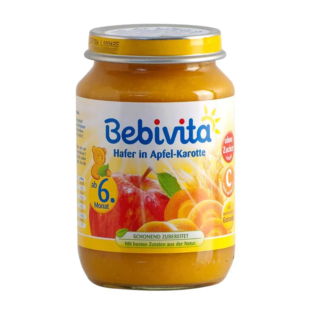 Bebivita zobena kašica jabuka/mrkva 190 g