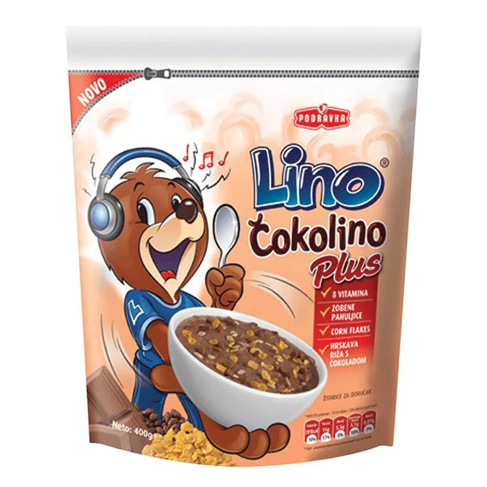 Čokolino plus instant kašica 400g