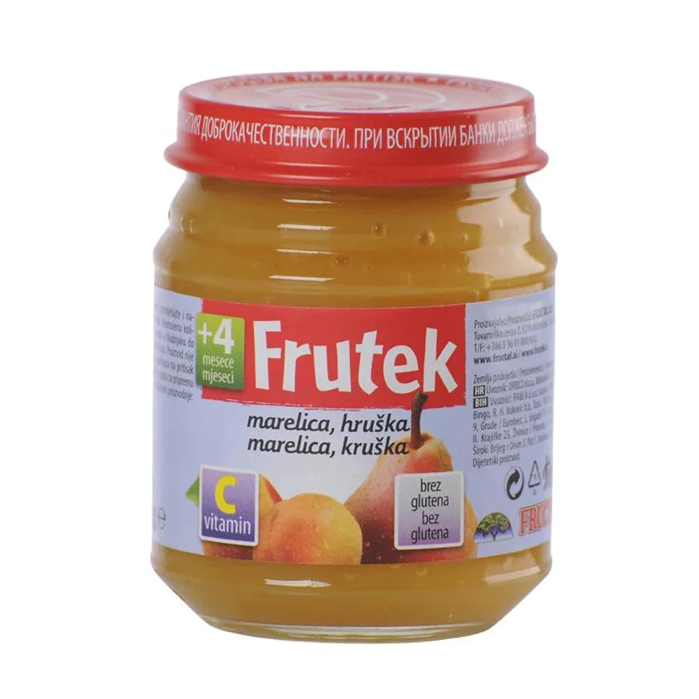 Frutek kašica marelica/kruška 120g