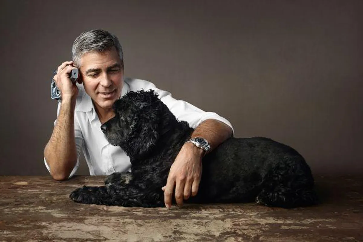 George Clooney i njegov ljubimac glavne zvijezde luksuzne kampanje