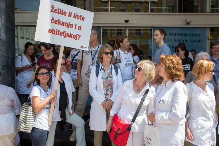 Prosvjed liječnika opće prakse zbog prijedloga novog zakona