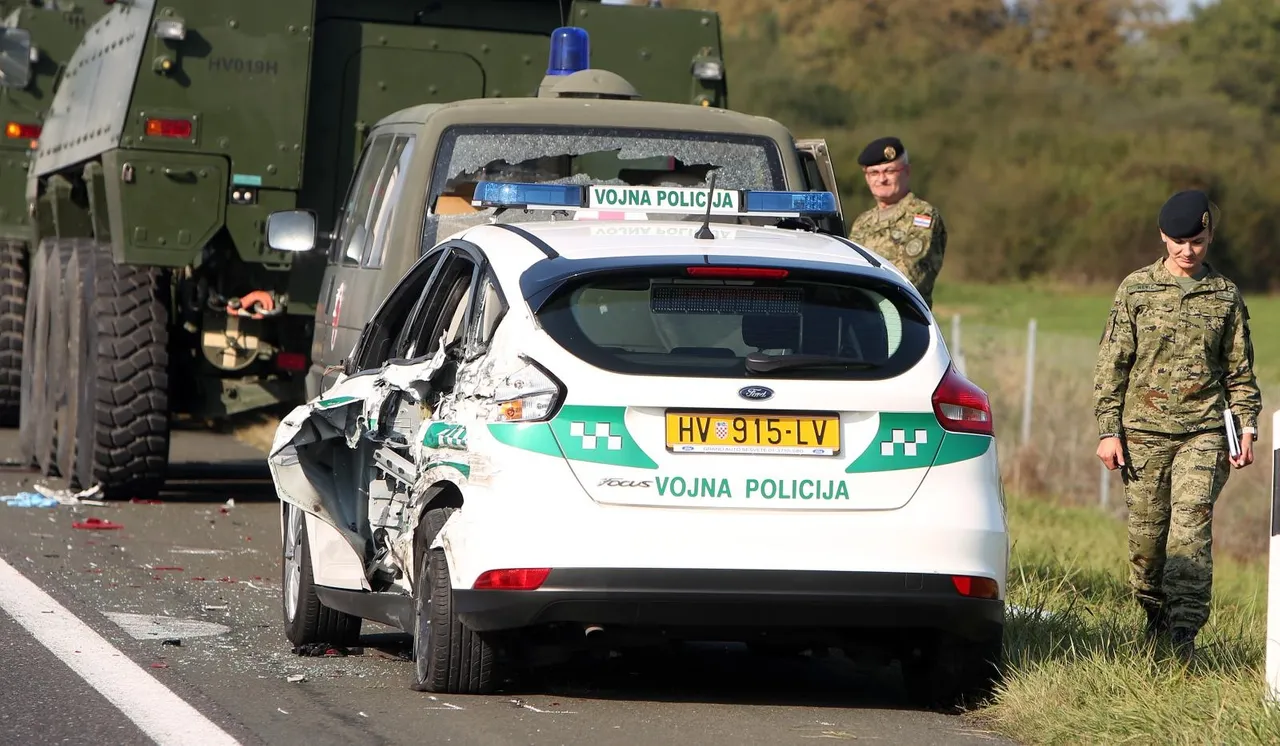 Vojni policajac poginuo na autocesti, pogazio ga kamion