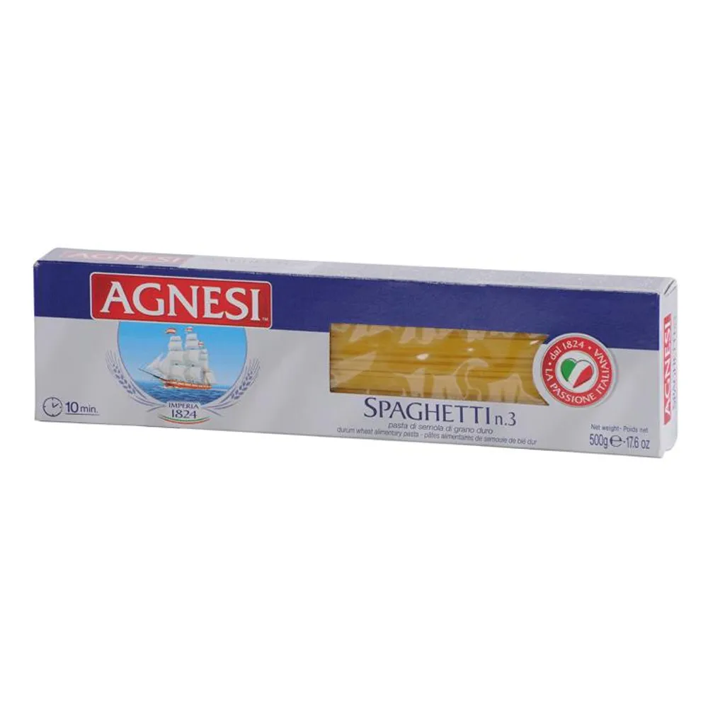 Agnesi tijesto spagnetti 3 500 g Colussi