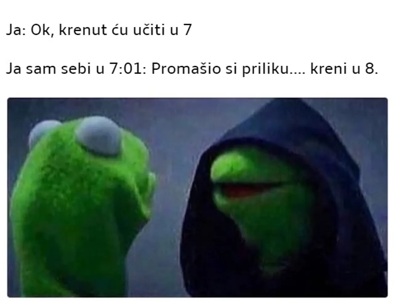 'Studentski život: Šaka suza i vrića zmija': 20 mema koje će razumjeti samo vječni studenti i oni koji se tako osjećaju