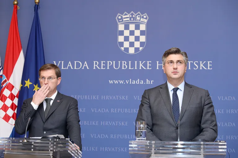 Premijeri Plenković i Cerar nakon sastanka dali izjave za medije