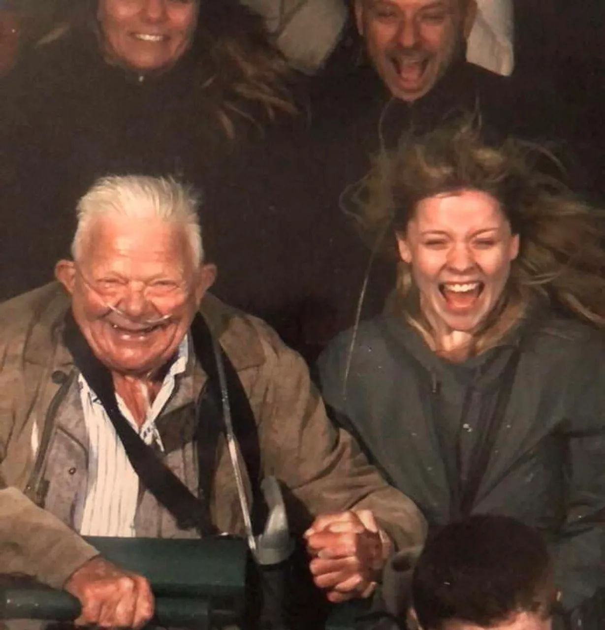 "Moj 74-godišnji djed i ja na 'vlaku smrti' - bio je tako uzbuđen!"