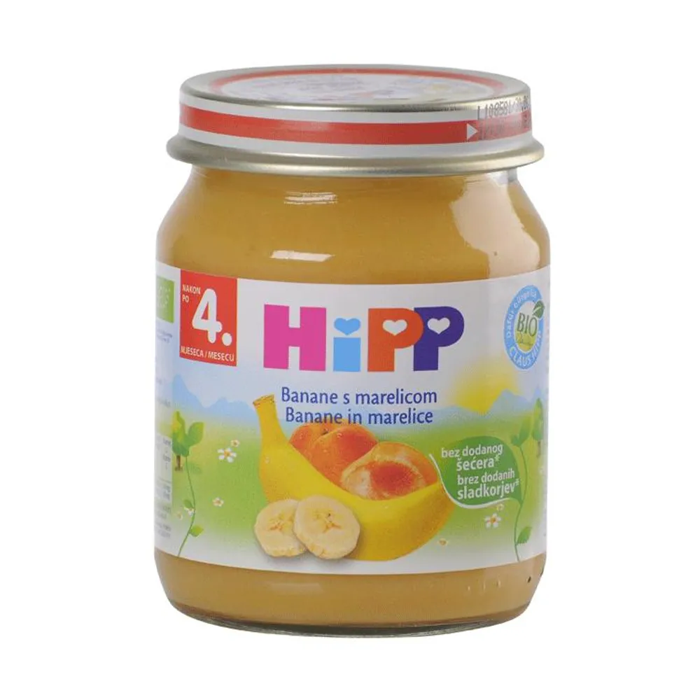 Hipp kašica marelice/banana 125 g