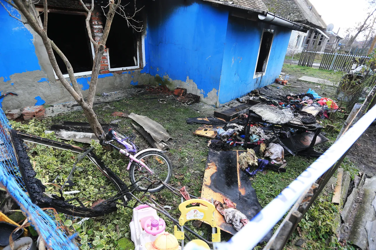 Tužne scene: ovo je kuća u Zapadnom predgrađu Osijeka u kojoj je u požaru poginulo dvogodišnje dijete