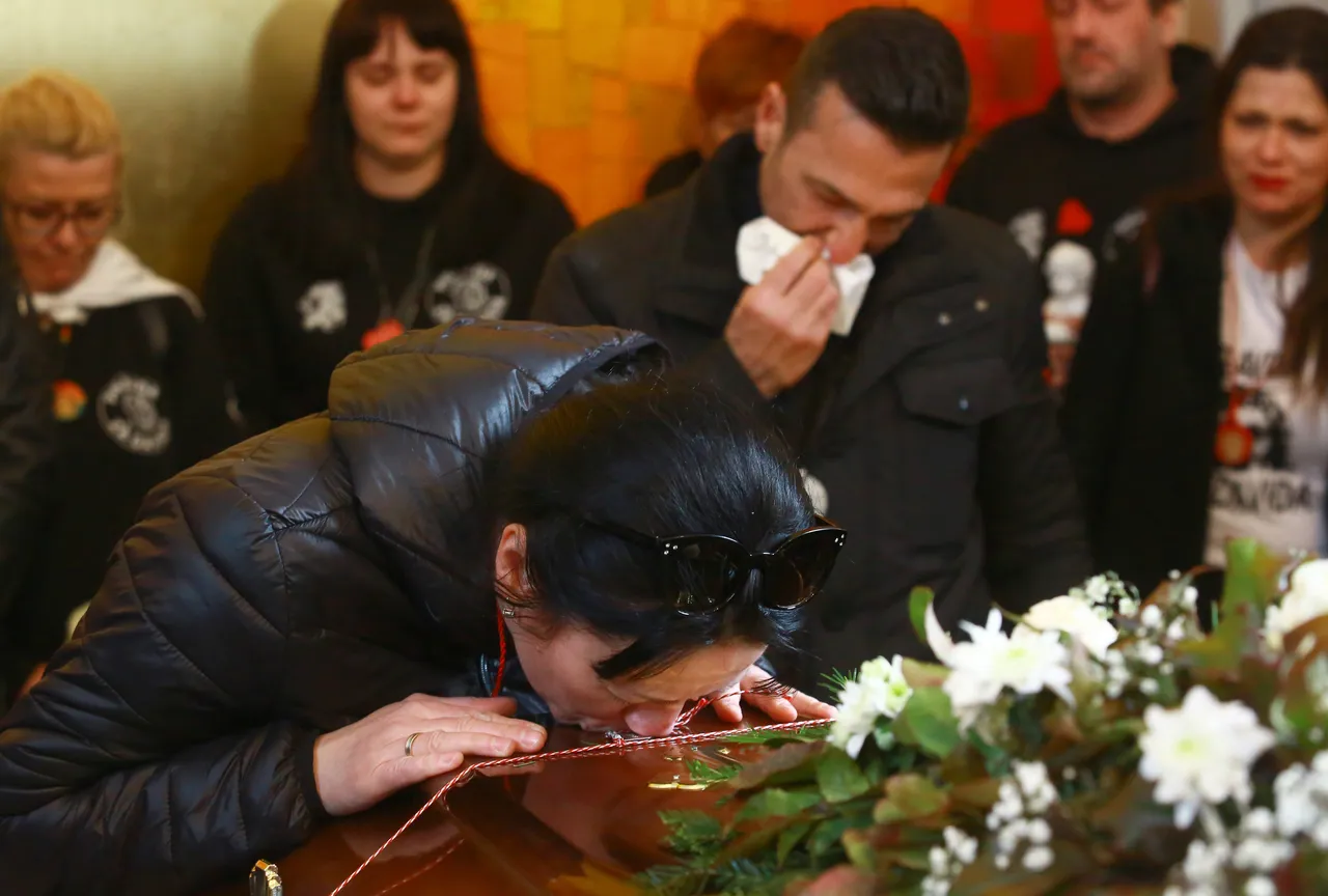 Pogreb Davora Dragičevića na groblju Friedhof der Stadt