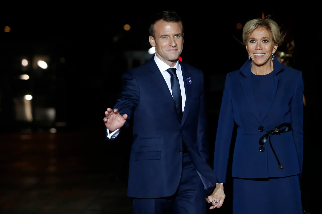 Emmanuel i Brigitte Macron