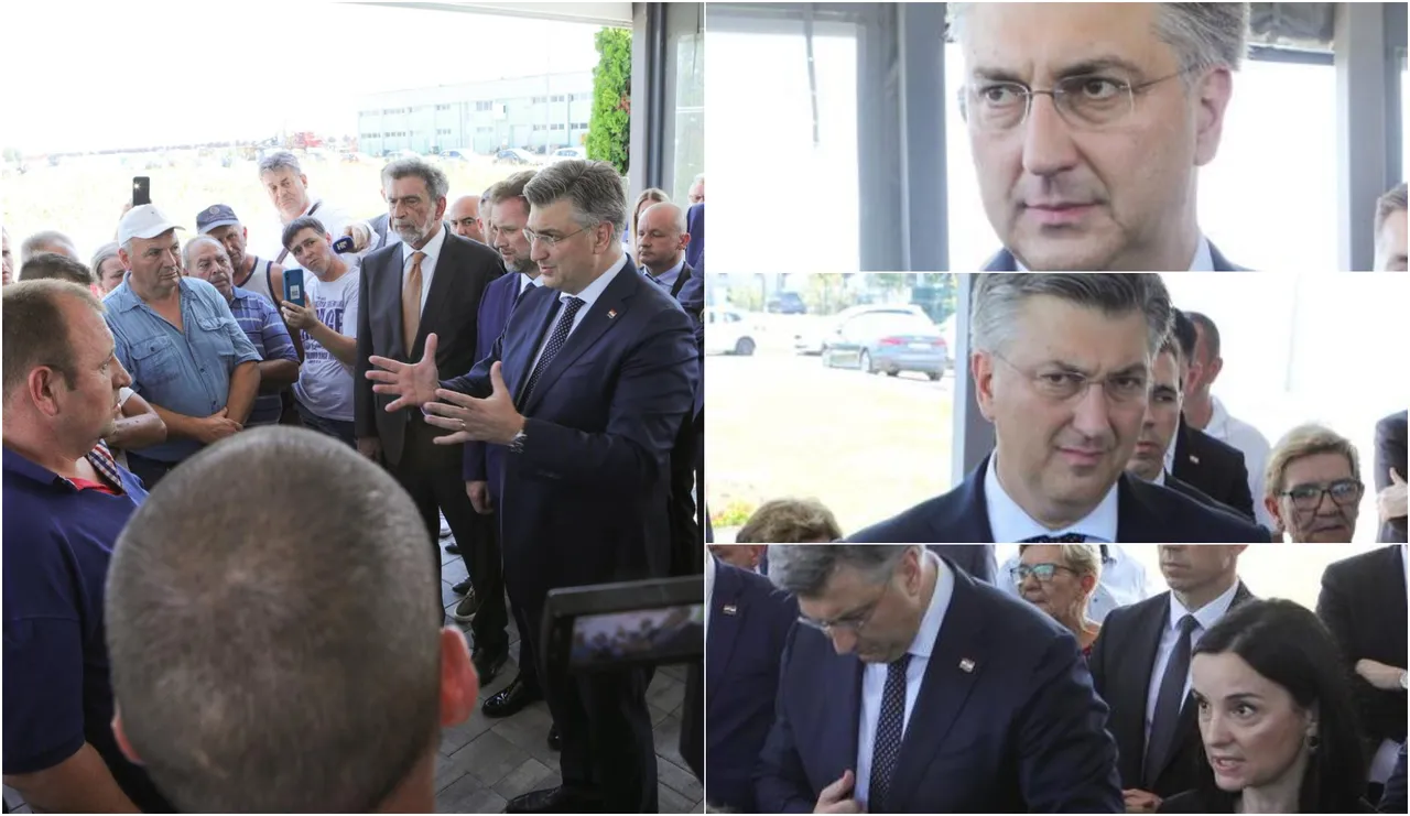 Andrej Plenković i ministri u Otoku