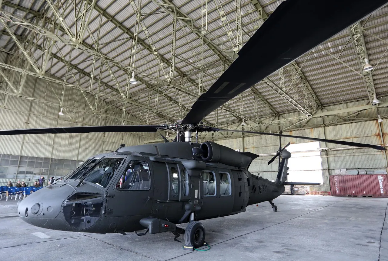  Zagreb: Helikopter Black Hawk koji su SAD donirale Republici Hrvatskoj 