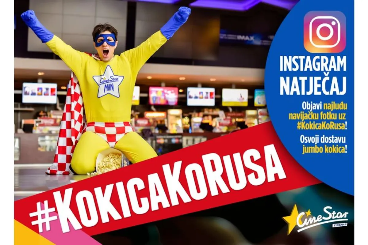 Uz CineStar kokice navijaj za Vatrene