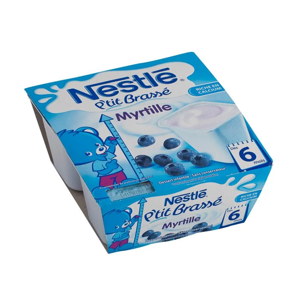 Nestle baby yogo borovnica 4x100 g